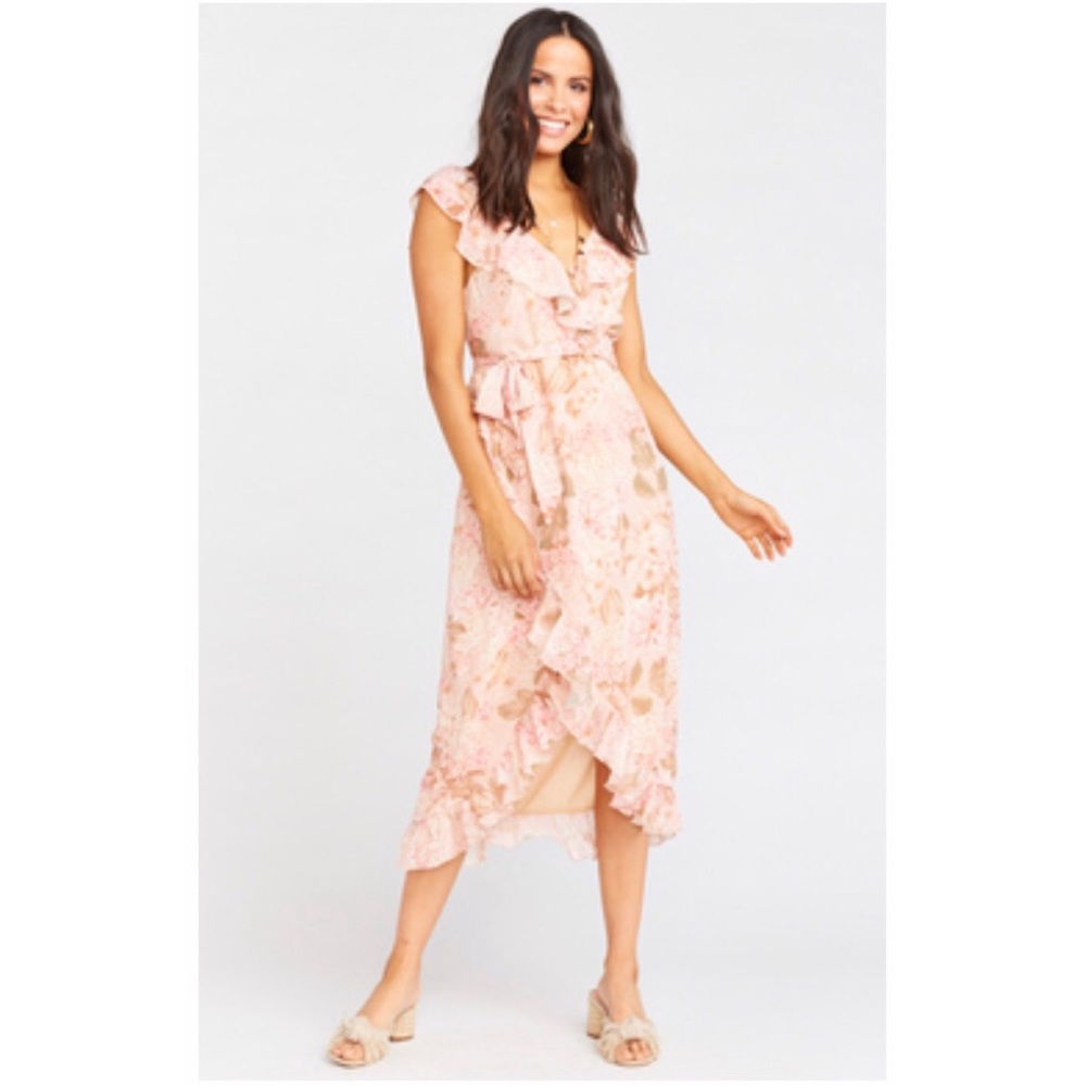 • 3X H P • SHOW ME YOUR MUMU | Granada Dress - Hydrangea Blooms - Picture 3 of 4